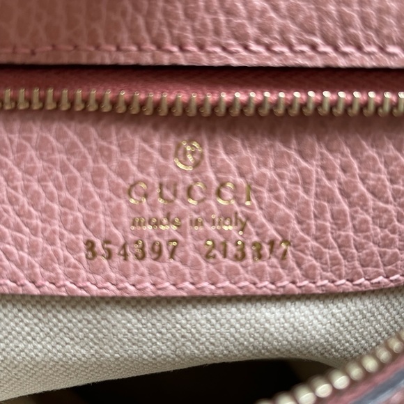 Gucci Medium Leather Swing Tote - Picture 4 of 16